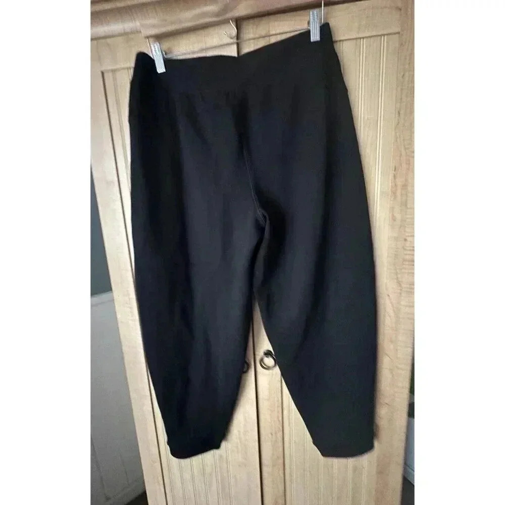 NWT Women's ATHLETA Get Set Hybrid Jogger Black Sweatpants; 467913 Size L - Picture 5 of 8
